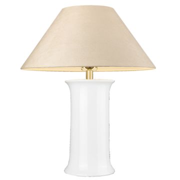 Cosmolight MONROE T01869BR-WH Stolní lampa 1x40W/E27 ip20