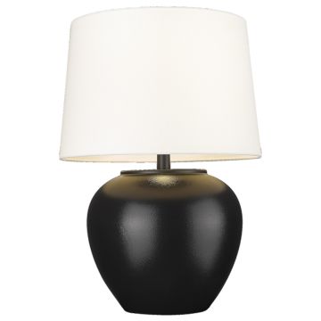 Cosmolight ROSETTE T01876BK-WH Stolní lampa 1x40W/E27 ip20