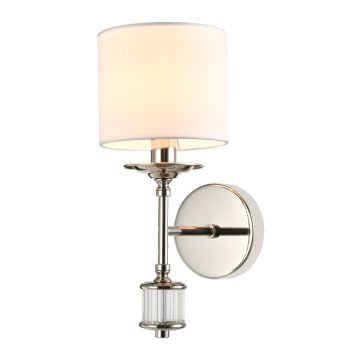 Cosmolight SUTTON W01460NI-WH Nástěnná lampa 1x25W/E14 ip20