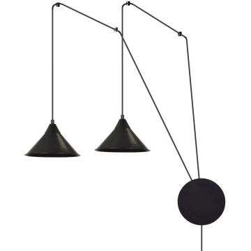 Emibig ABRAMO 160/2 Nástěnná lampa 2x60W/E27 IP20