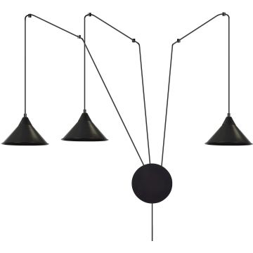 Emibig ABRAMO 160/3 Nástěnná lampa 3x60W/E27 IP20