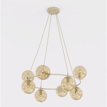 Emibig AZURA 1638/8 Závěsná lampa 8x10W/E14 IP20