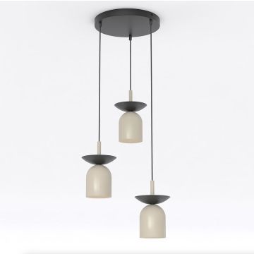 Emibig EGO 1612/3PREM Závěsná lampa 3x10W/E14 IP20