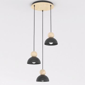 Emibig KAKI 1676/3PREM Závěsná lampa 3x15W/E27 IP20