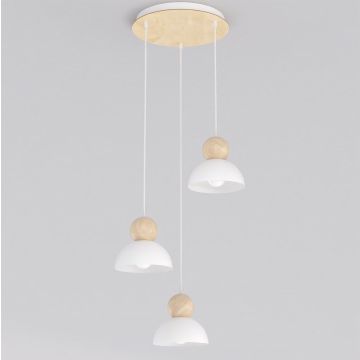 Emibig KAKI 1677/3PREM Závěsná lampa 3x15W/E27 IP20