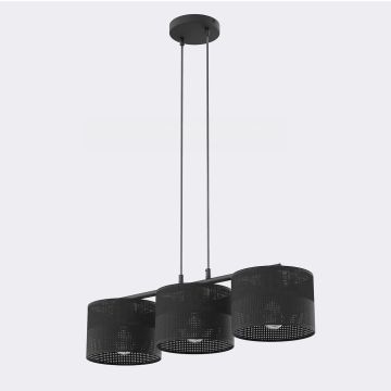 Emibig KARBON 1651/3 Závěsná lampa 3x15W/E27 IP20