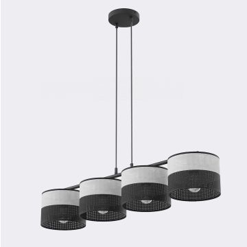 Emibig KARBON 1652/4 Závěsná lampa 4x15W/E27 IP20