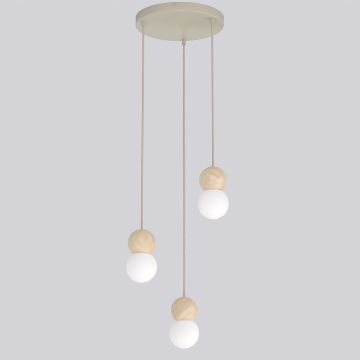 Emibig LOOP 1673/3 Závěsná lampa 3x8W/G9 IP20