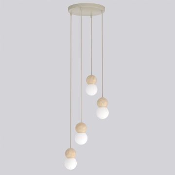 Emibig LOOP 1673/4 Závěsná lampa 4x8W/G9 IP20