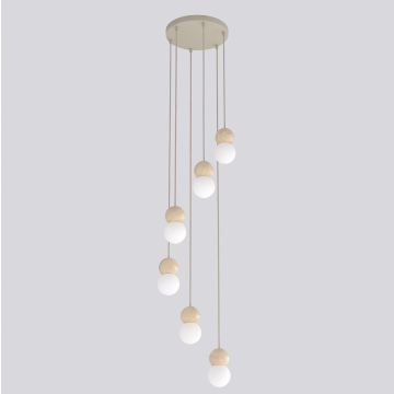 Emibig LOOP 1673/6 Závěsná lampa 6x8W/G9 IP20