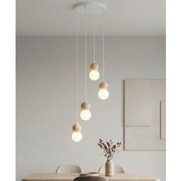 Emibig LOOP 1674/4 Závěsná lampa 4x8W/G9 IP20