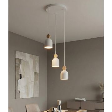 Emibig MESI 1693/3PREM Závěsná lampa 3x8W/GU10 IP20