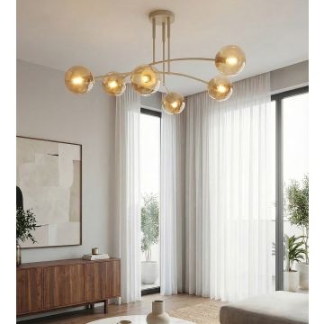 Emibig PREGOS 1686/6 Stropní lampa 6x10W/E14 IP20