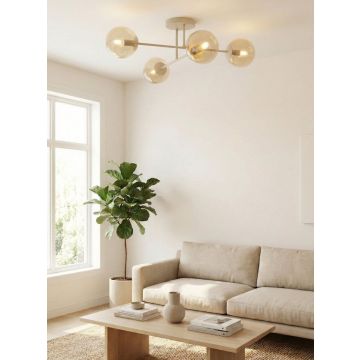 Emibig ROMA 1636/4 Stropní lampa 4x10W/E14 IP20