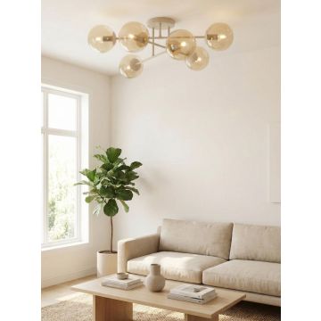 Emibig ROMA 1636/6 Stropní lampa 6x10W/E14 IP20