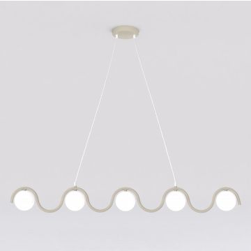 Emibig SINUS 1664/5 Závěsná lampa 5x8W/G9 IP20