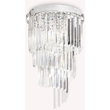 Ideal Lux CARLTON 168920 Stropní lampa 8x40W/E14 ip20