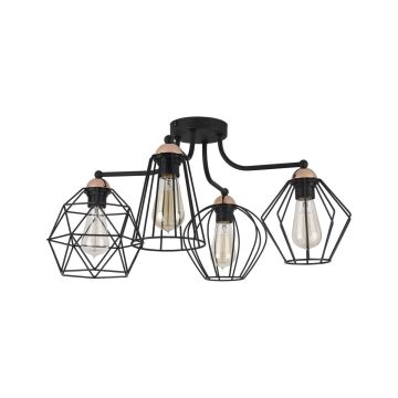 TK Lighting GALAXY 1645 Stropní lampa 4x60W/E27