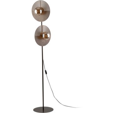 TK Lighting LUNAR WOOD 16135 Stojací lampa 2x8W/G9 IP20