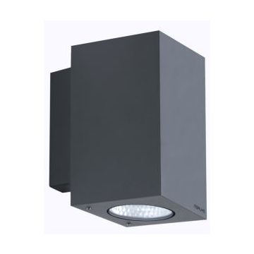 Norlys SANDVIK 1740GR Nástěnná lampa 1x4W/GU10 IP65