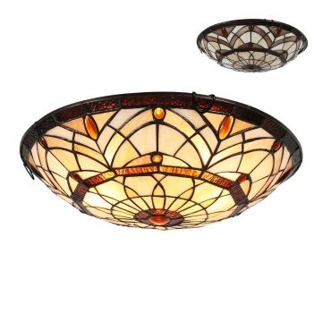 Prezent TIFFANY CEILING 1712 Stropní lampa 3x40W/E27 IP20