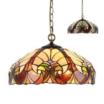 Prezent TIFFANY XX. 1700 Závěsná lampa 2x60W/E27 IP20