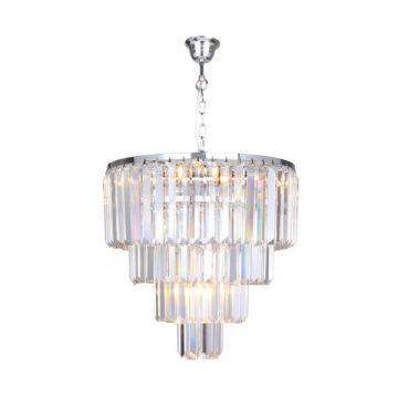 Zuma Line AMEDEO 17106/4+1-CHR Závěsná lampa 5x40W/E14