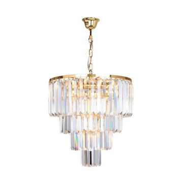 Zuma Line AMEDEO 17106/4+1-GLD Závěsná lampa 5x40W/E14