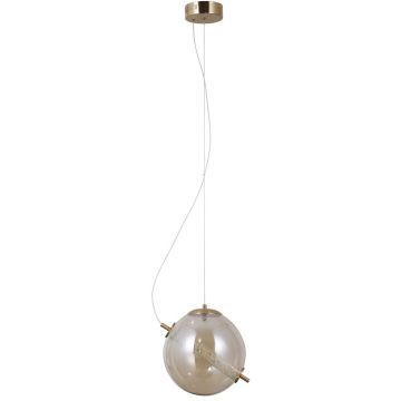 Italux Nola PND-34366-HBR-AMB Závěsná lampa 1x12W/LED 3000K 1020lm IP20