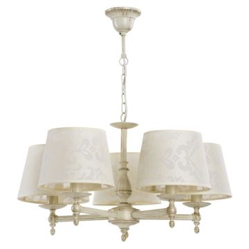 Alfa ROKSANA WHITE 18535 Lustr 5x40W/E14