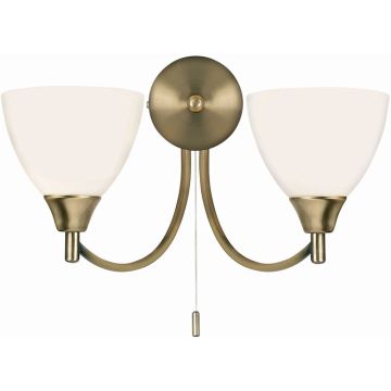 Endon ALTON 1805-2AN Nástěnná lampa 2x60W/E14 IP20