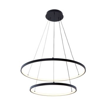 Zuma Line BRENO 18140BK-2 Závěsná lampa 1x50W/LED 3000K|4000K|6000K 2000lm IP20