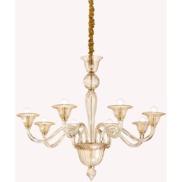 Ideal Lux BRIGITTA 199412 Lustr 8x40W/E14 ip20