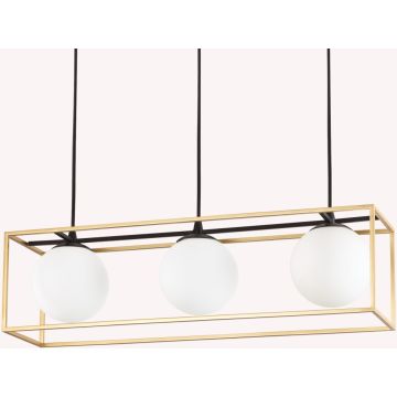 Ideal Lux LINGOTTO 198125 Závěsná lampa 3x28W/E14 ip20