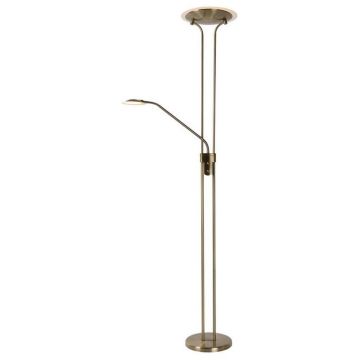 Lucide CHAMPION-LED 19792/24/03 Stojací lampa 2x24w/led 3000k 1600lm+320lm ip20