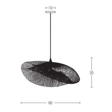 Zambelis PENDANT LAMP 19108 Závěsná lampa 1x40w/E27 IP20