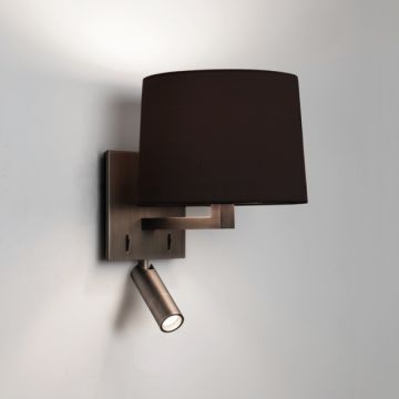 Astro Lighting AZUMI 1142048 Nástěnná lampa 1x60W/E27+1x2,2W/LED 76LM IP20