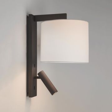 Astro Lighting RAVELLO 1222020 Nástěnná lampa 1x40W/E27+12W/LED 111,1LM IP20