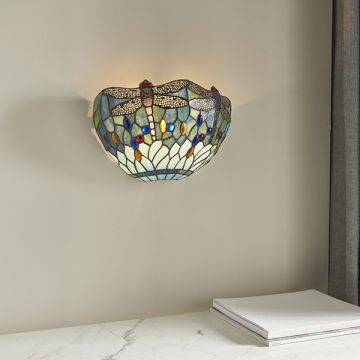 Endon DRAGONFLY BLUE 64102 Nástěnná lampa 1x40W/E14 IP20