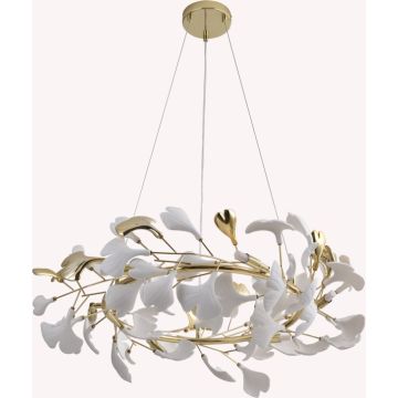 Zuma Line LEAF MD2858-6AS-G Závěsná lampa 6x3.5W/G9 ip20