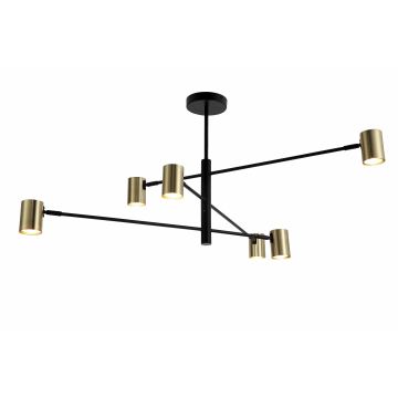 Zuma Line PEDRO PEN4104-6GD+BK Stropní lampa ip20