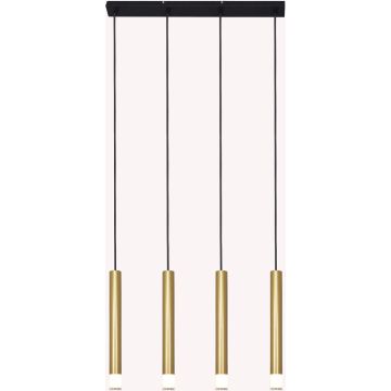 Zuma Line VELIC P241125804GD Závěsná lampa 4x5W/G9 ip20