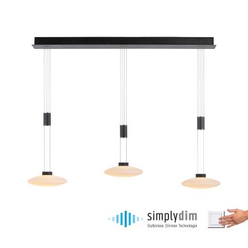 Paul Neuhaus LAUTADA 2081-18 Závěsná lampa 3x7,5W/LED 3000K 1800LM IP20