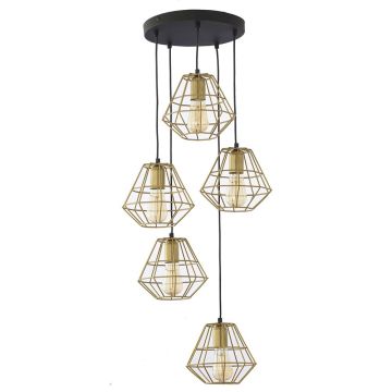 TK Lighting DIAMOND 3216 Závěsná lampa 5x15W/E27 IP20