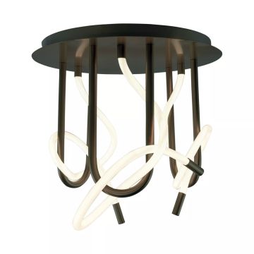 Zuma Line BALBO 2023573-BK Stropní lampa 1x45W/LED 3000K|4000K|6000K 3830lm IP20
