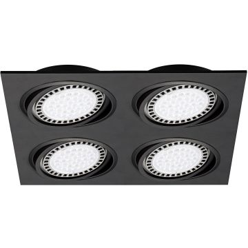 Zuma Line BOXY 20073-BK Zasouvací osvětlení 4x15W/GU10/ES111 IP20
