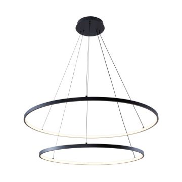 Zuma Line BRENO 2023200-BK Závěsná lampa 1x60W/LED 3000K|4000K|6000K 2500lm IP20