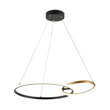 Zuma Line RANDO 20002P-GD Závěsná lampa 1x36W/LED 3000K|4000K|6000K 2000lm IP20