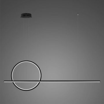 Altavola Design Linea No.2 LA087/PX143_40_4k_30W_black Závěsná lampa 2x30W/LED 4000K 2100lm IP20
