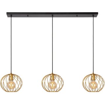 Lucide DANZA 21428/03/02 Závěsná lampa 3x40w/e27 ip20